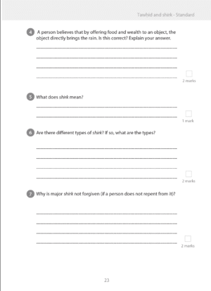 Safar Islamic Studies: Workbook 6 - Image 10