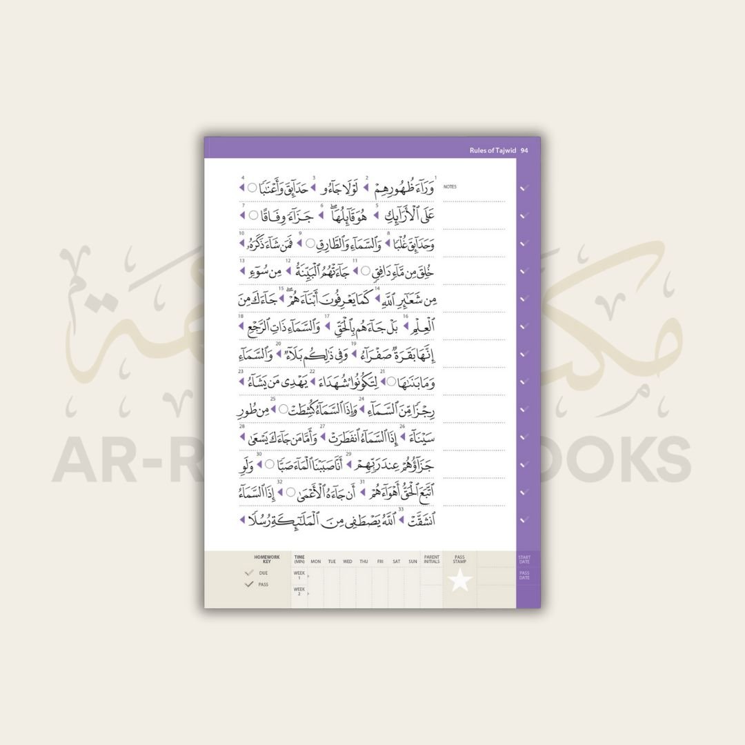 Safar: Rules of Tajwid - Madinah Script - Image 13