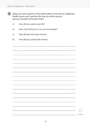 Safar Islamic Studies: Workbook 4 - Image 11