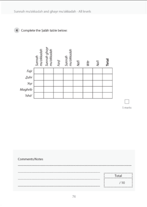 Safar Islamic Studies: Workbook 5 - Image 11