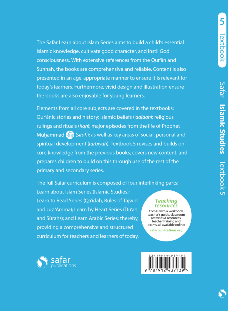 Safar Islamic Studies: Textbook 5 - ar-Rahmah Books