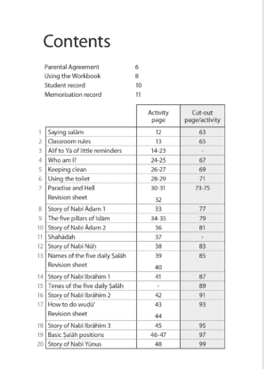 Safar Islamic Studies: Workbook 1 - Image 3