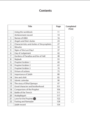 Safar Islamic Studies: Workbook 4 - Image 3