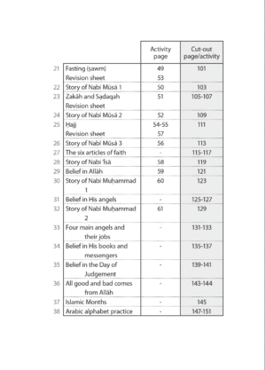 Safar Islamic Studies: Workbook 1 - Image 4