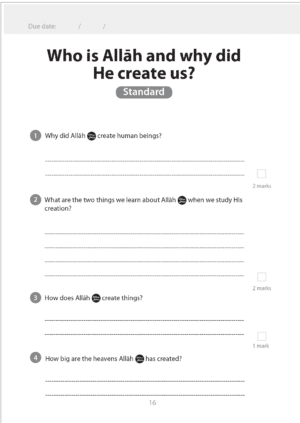 Safar Islamic Studies: Workbook 6 - Image 4