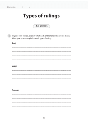 Safar Islamic Studies: Workbook 5 - Image 4