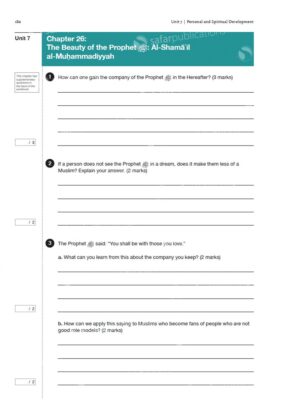 Safar Islamic Studies: Workbook 8 - Image 5