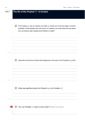 Safar Islamic Studies: Workbook 7 - Image 5