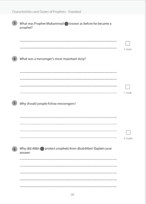 Safar Islamic Studies: Workbook 4 - Image 5