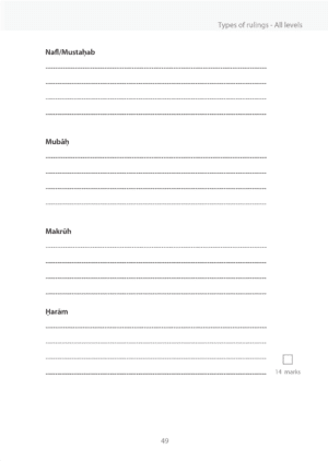 Safar Islamic Studies: Workbook 5 - Image 5