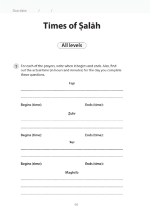 Safar Islamic Studies: Workbook 5 - Image 6