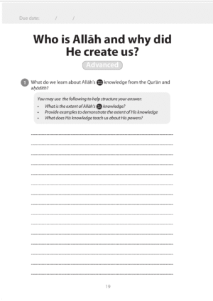 Safar Islamic Studies: Workbook 6 - Image 7
