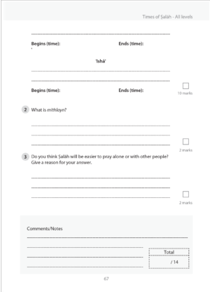 Safar Islamic Studies: Workbook 5 - Image 7