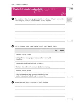 Safar Islamic Studies: Workbook 8 - Image 8