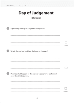 Safar Islamic Studies: Workbook 4 - Image 8