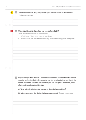 Safar Islamic Studies: Workbook 7 - Image 12