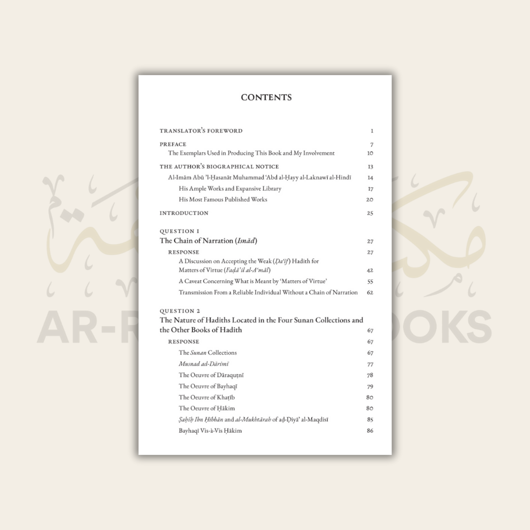 Towards Understanding Hadith: Exploring Ten Key Issues