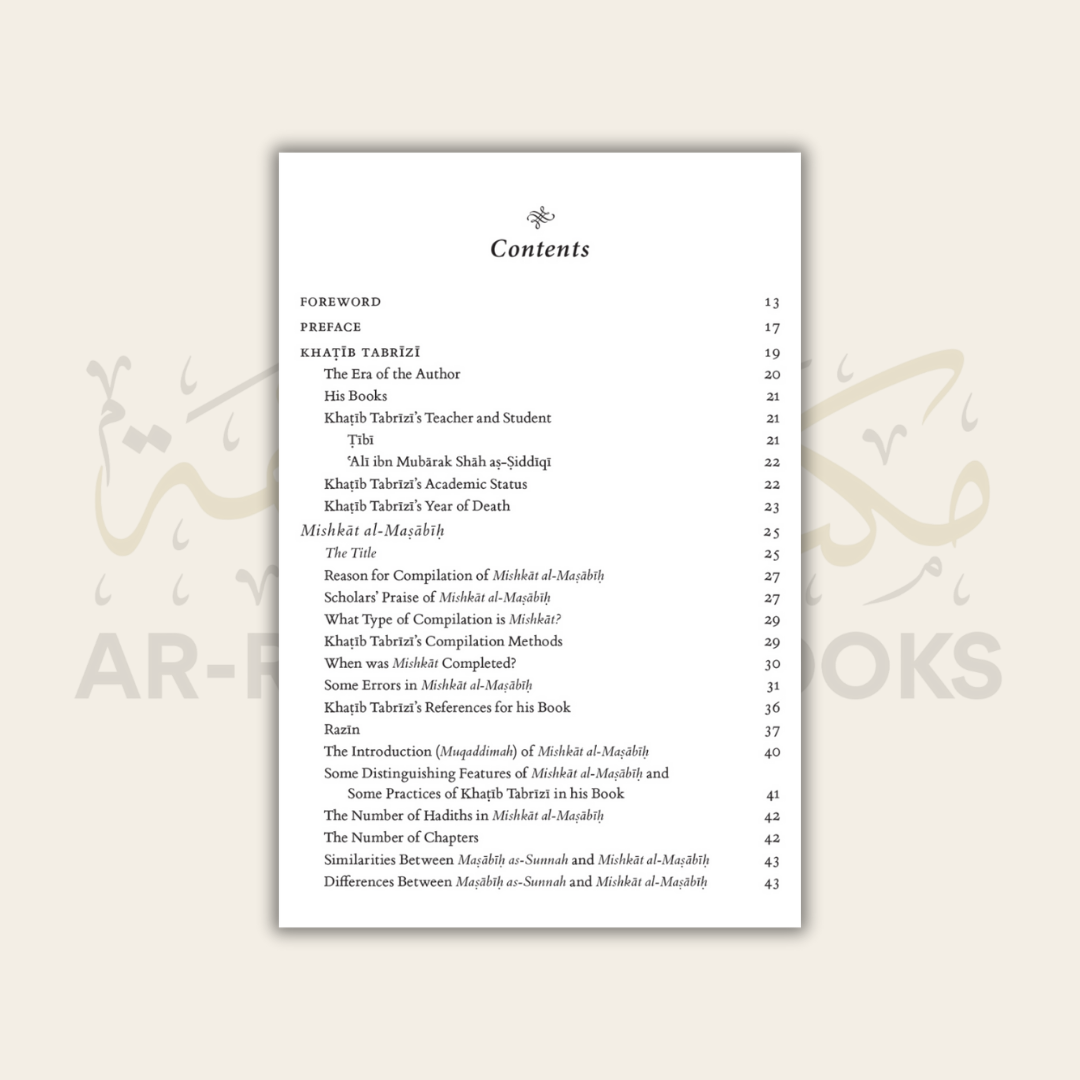 An Introduction to Mishkat al-Masabih