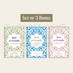 Set of 3 Books on Jami at-Tirmidhi by Mufti Taqi Uthmani
