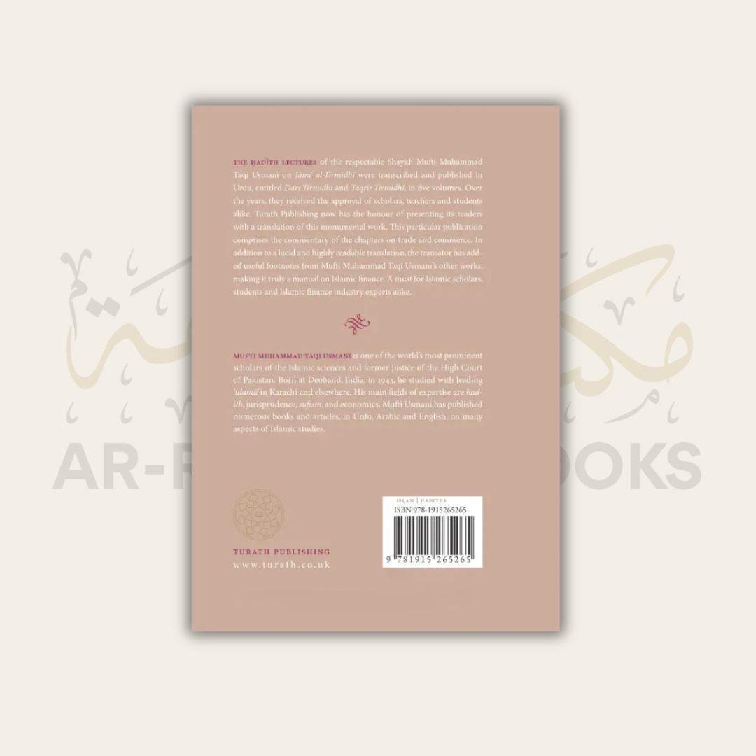 Set of 3 Books on Jami at-Tirmidhi by Mufti Taqi Uthmani - Image 7